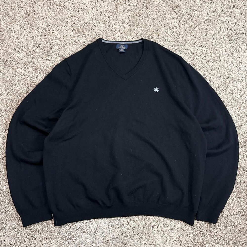Brooks-brothers Men's Black Jumper